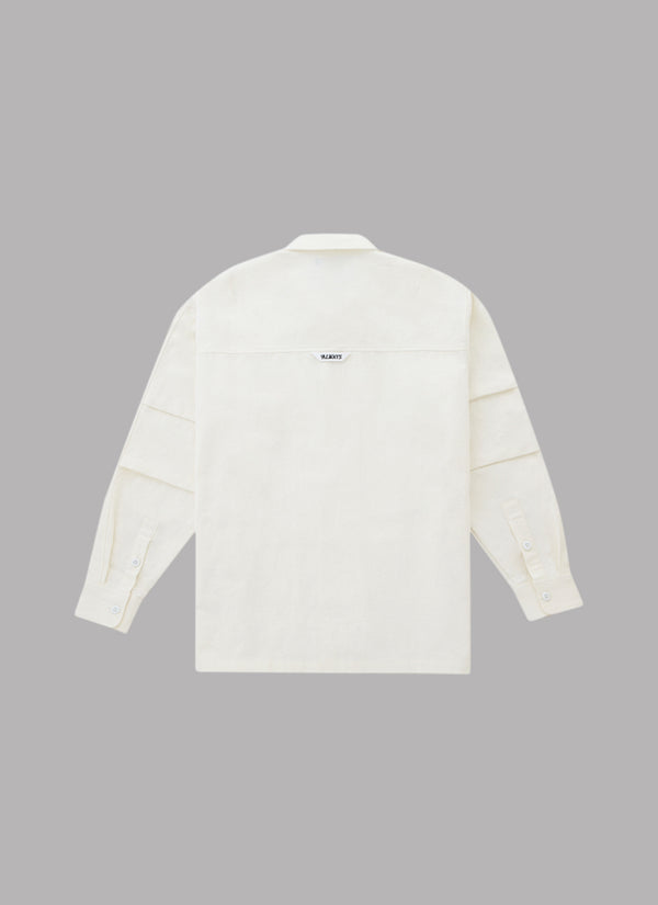 UTILITY WORK JACKET-WHITE