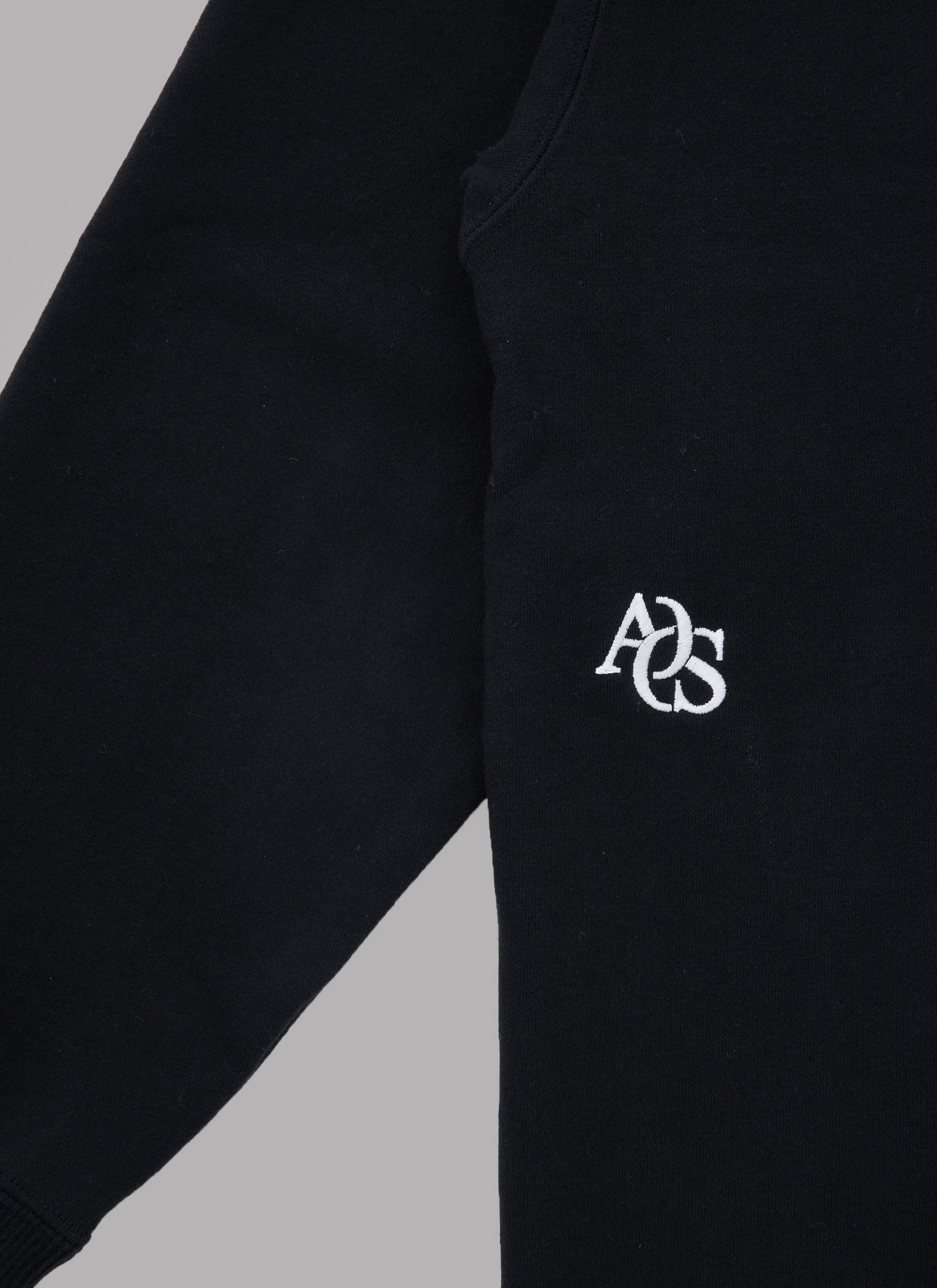 SWD_PULL HOODIE-BLACK