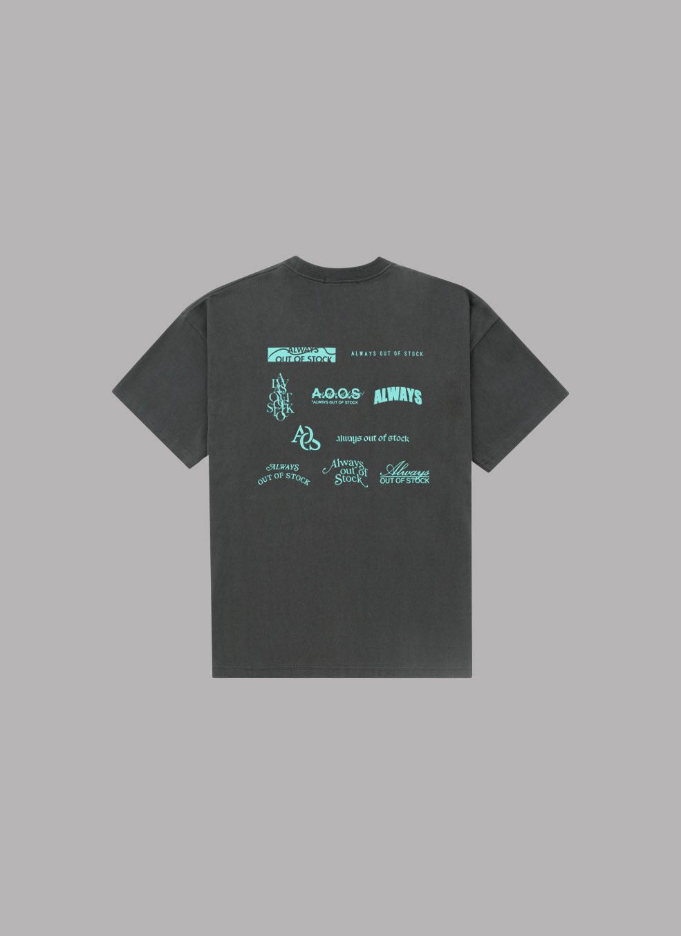 HISTORY OF 10 S/S TEE-CHARCOAL
