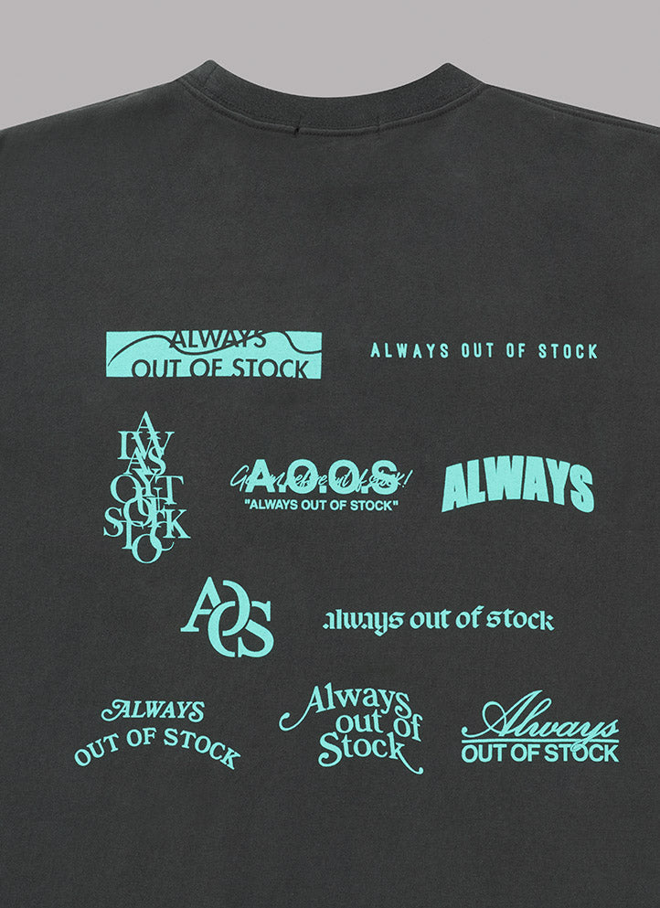 HISTORY OF 10 S/S TEE-CHARCOAL