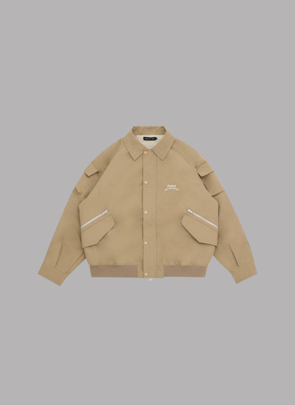 BOA COMBI SWING TOP JACKET- BEIGE