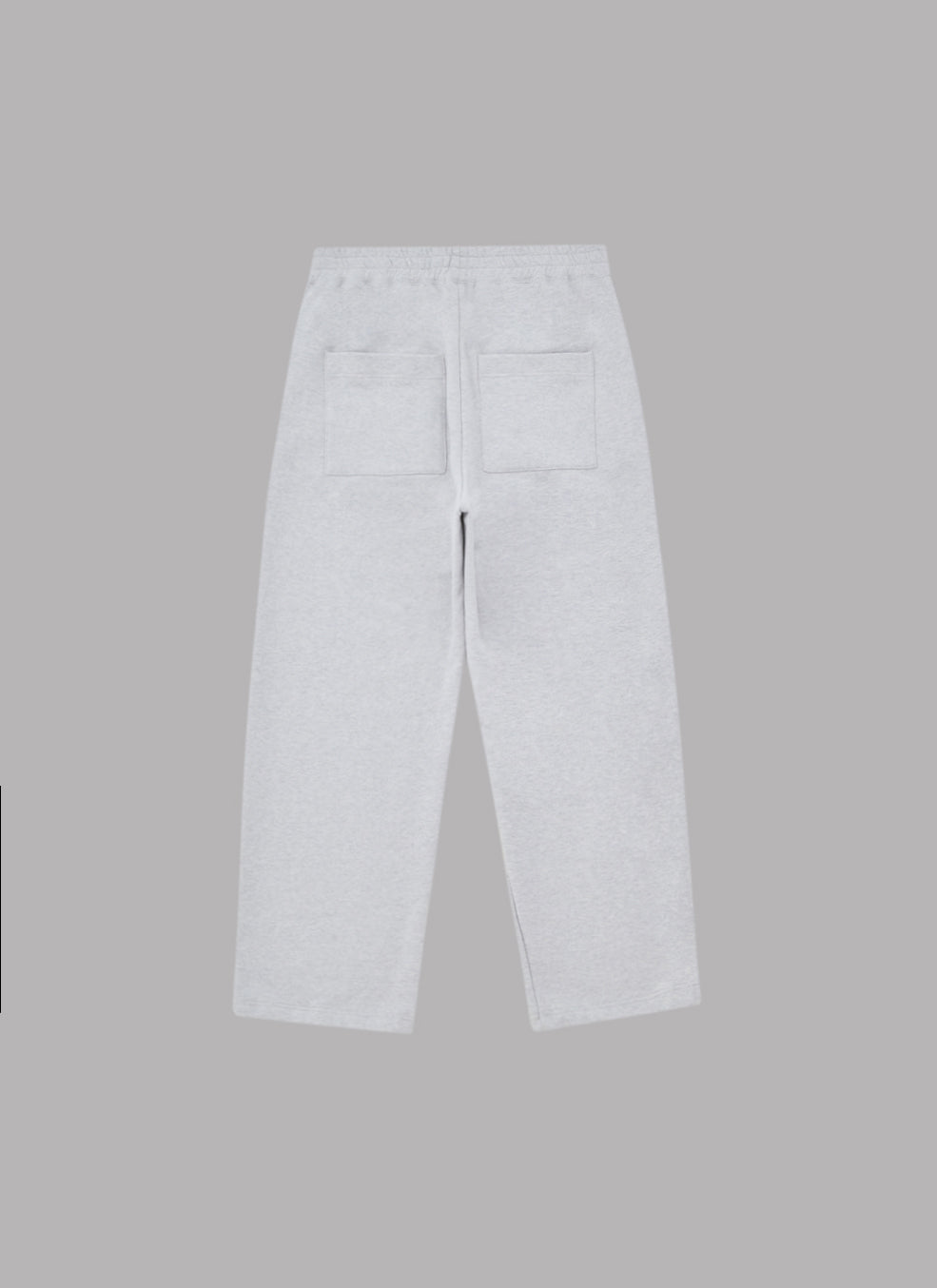 BASIC LOGO SWEAT PANTS - HEATHER GRAY