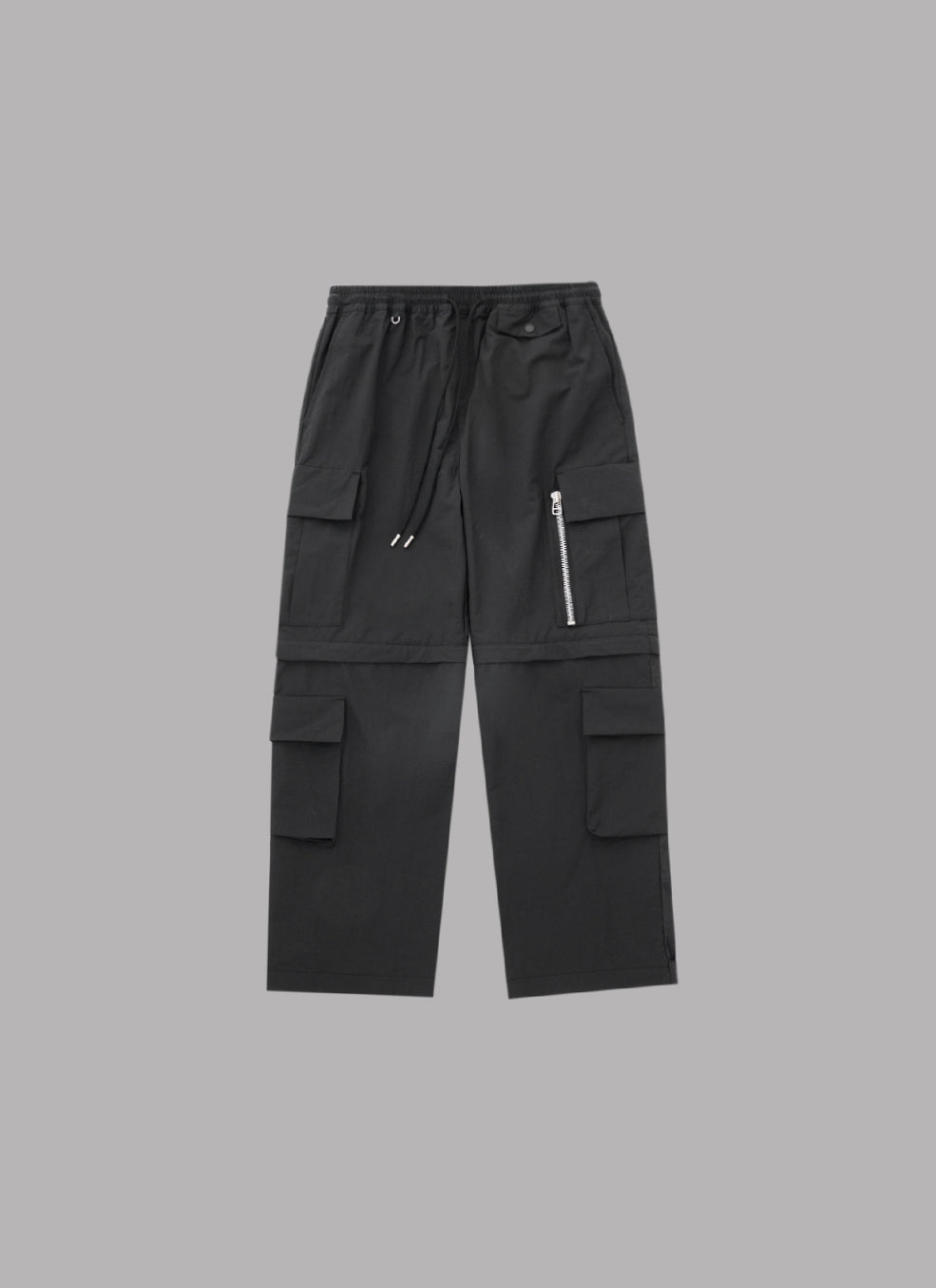 2WAY FATIGUE PANTS-BLACK