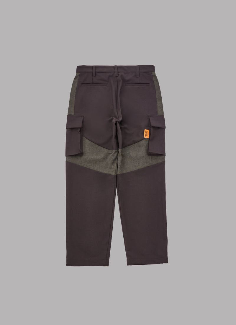 ACTIVE FATIGUE PANTS-BROWN