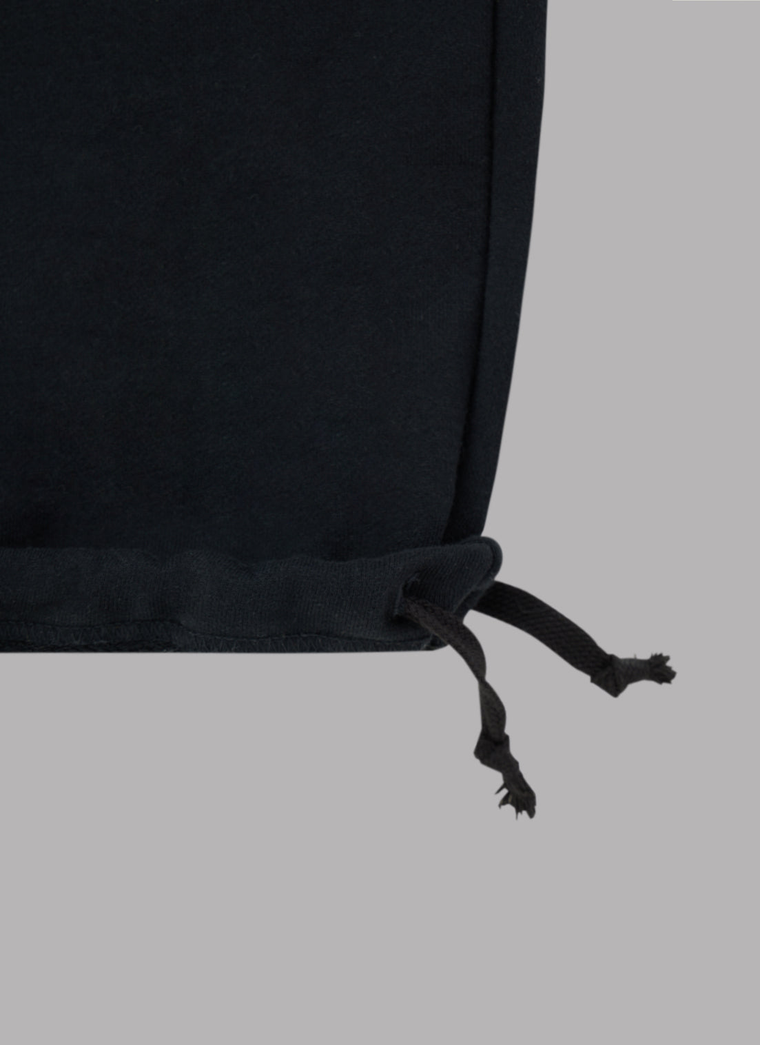 BASIC LOGO SWEAT PANTS - BLACK