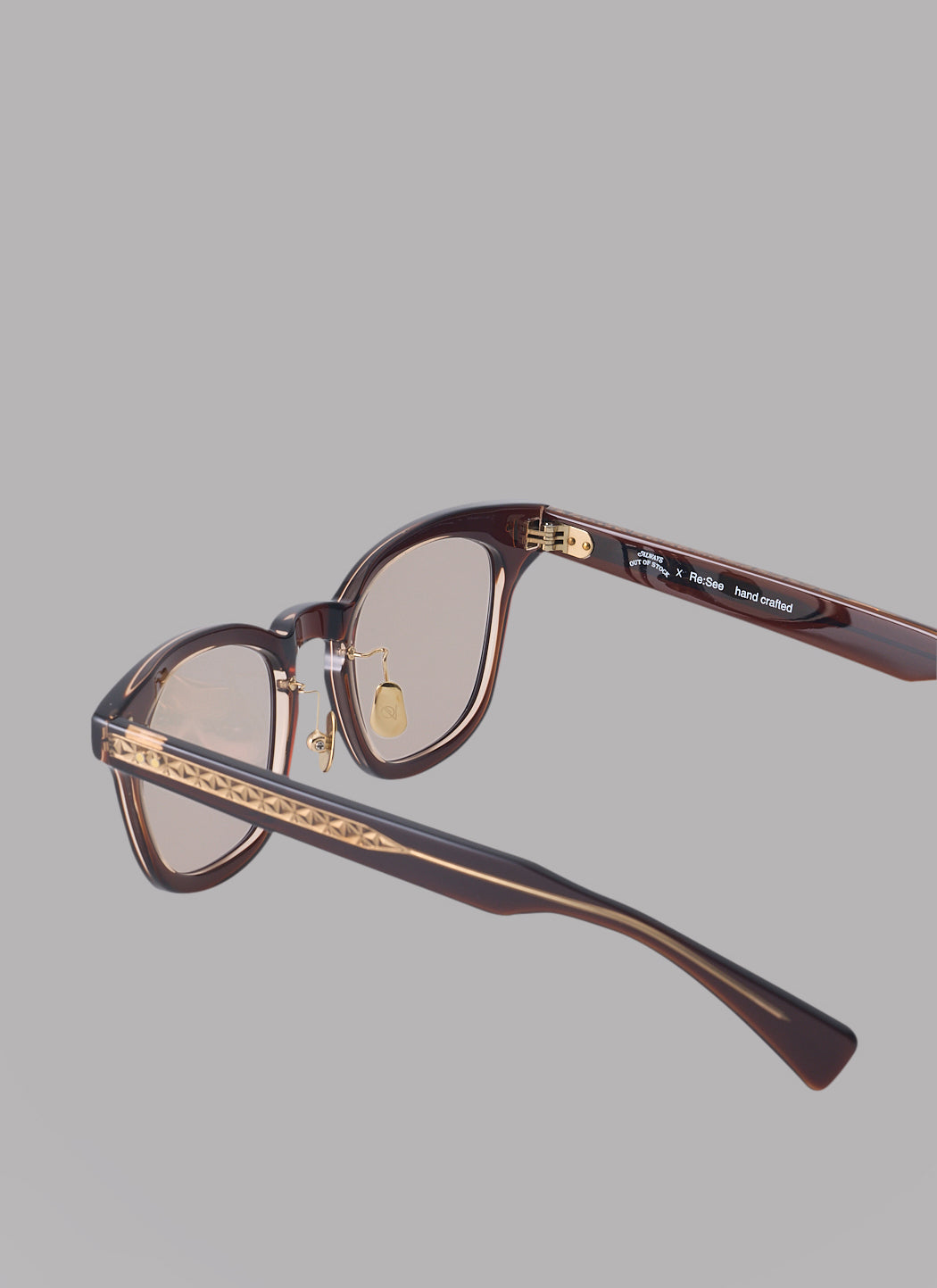 ALWAYS OUT OF STOCK x RE:SEE Re:STOCK - BROWN / BROWN Lens(25%)