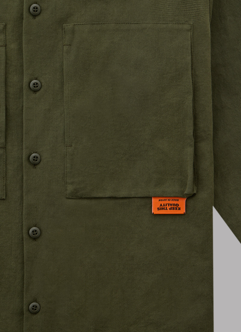 UTILITY WORK JACKET-OLIVE