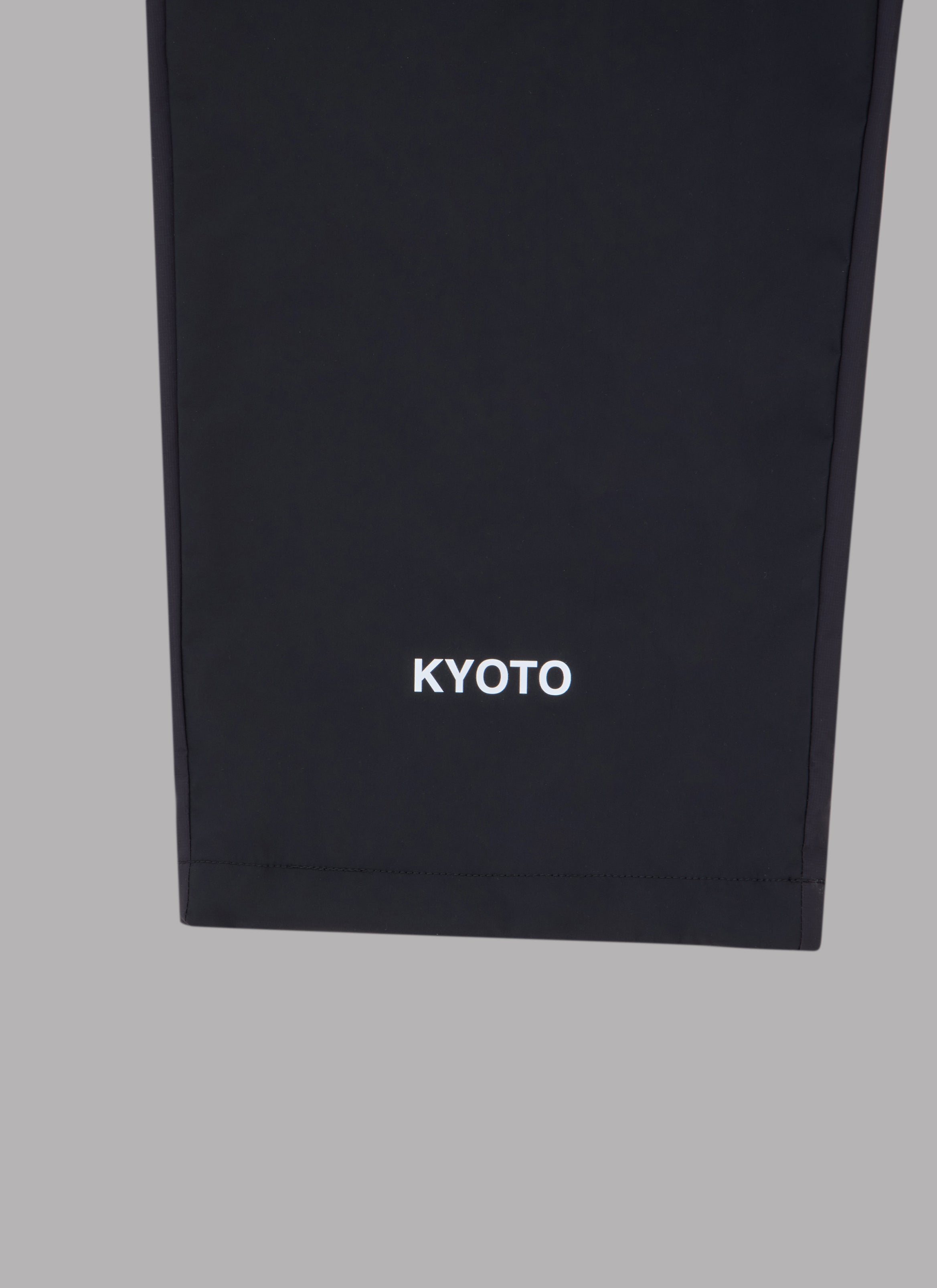 THREE LAYER TRACK PANTS-BLACK