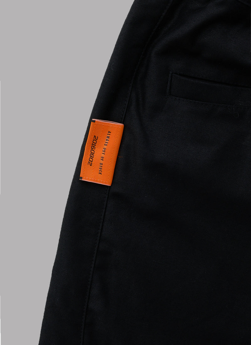 HALF BASKETBALL SHORTS-BLACK