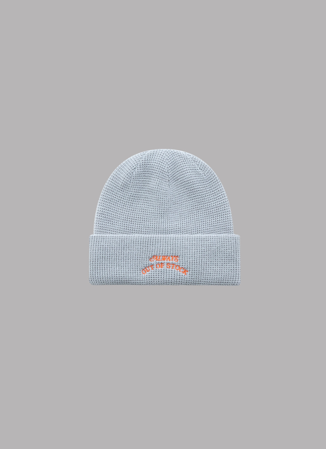 BASIC LOGO BEANIE-GRAY