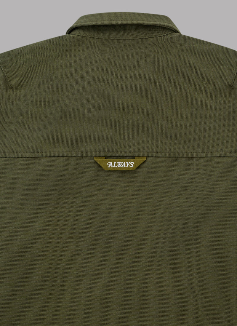 UTILITY WORK JACKET-OLIVE