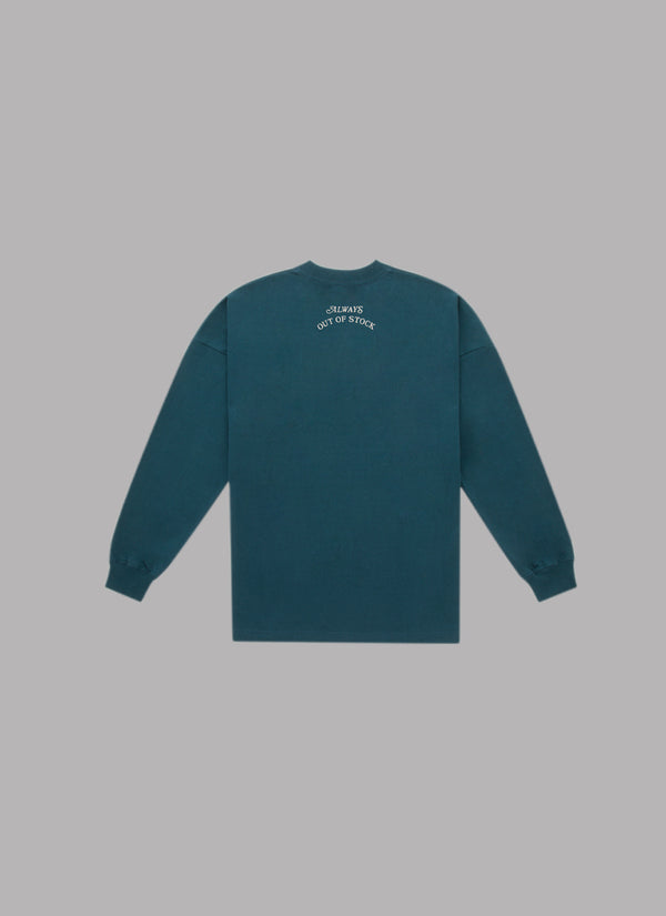 BAD DAYS BUILD BETTER DAYS DROP L/S TEE-GREEN