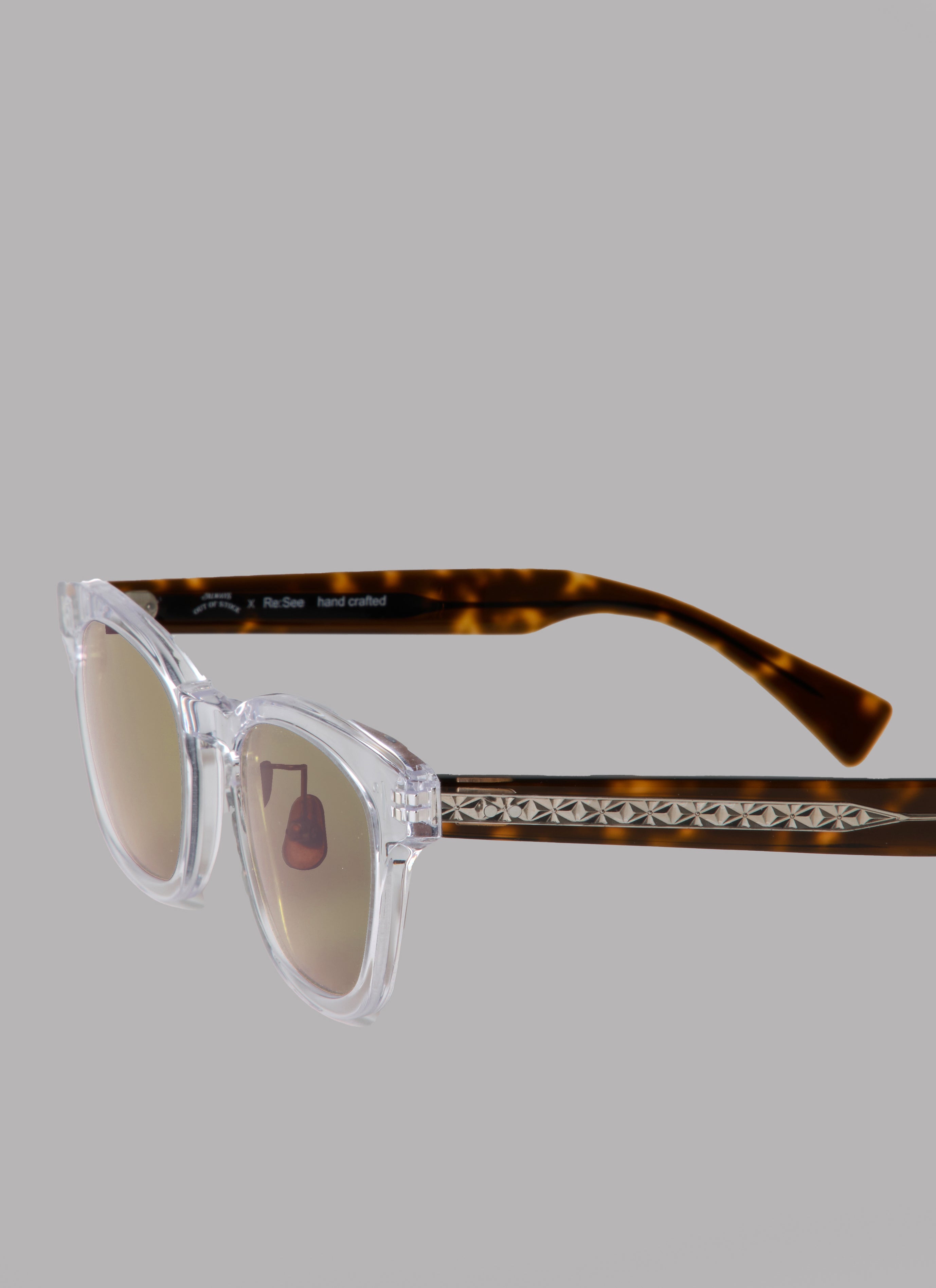 ALWAYS OUT OF STOCK x RE:SEE Re:STOCK - CLEAR / BROWN BROWN Lens(25%)