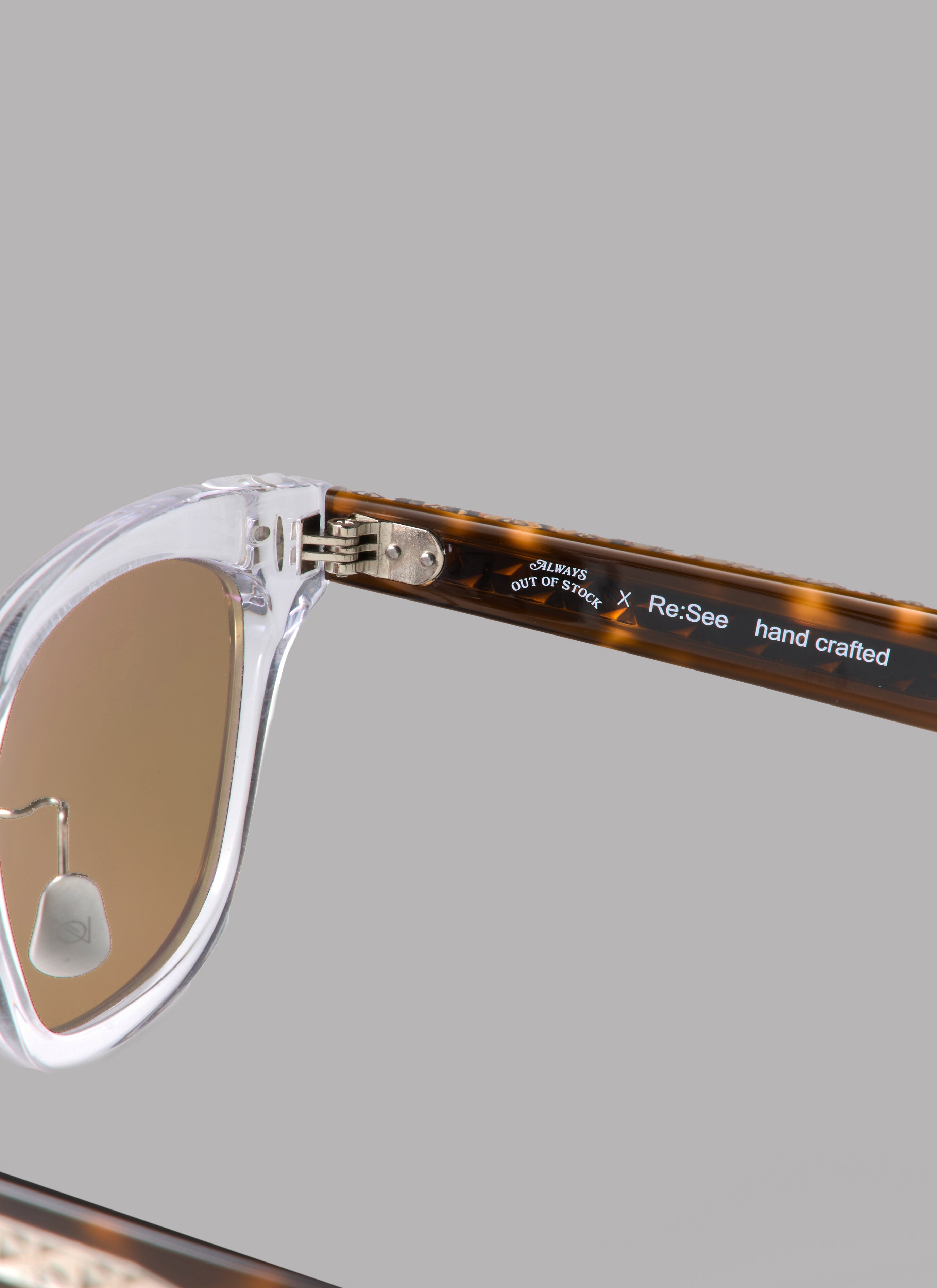 ALWAYS OUT OF STOCK x RE:SEE Re:STOCK - CLEAR / BROWN BROWN Lens(25%)
