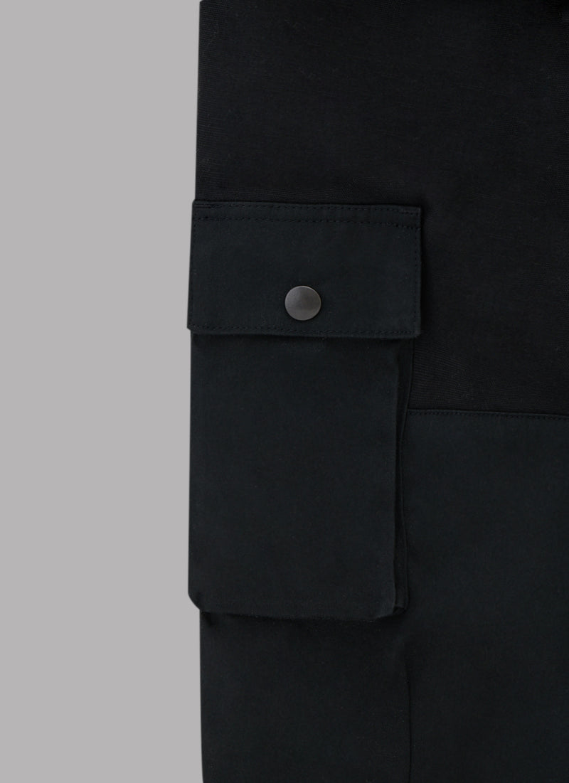 PORT WORK PANTS-BLACK