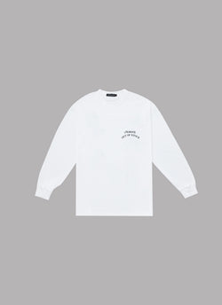 STORE GRAPHIC L/S TEE-WHITE