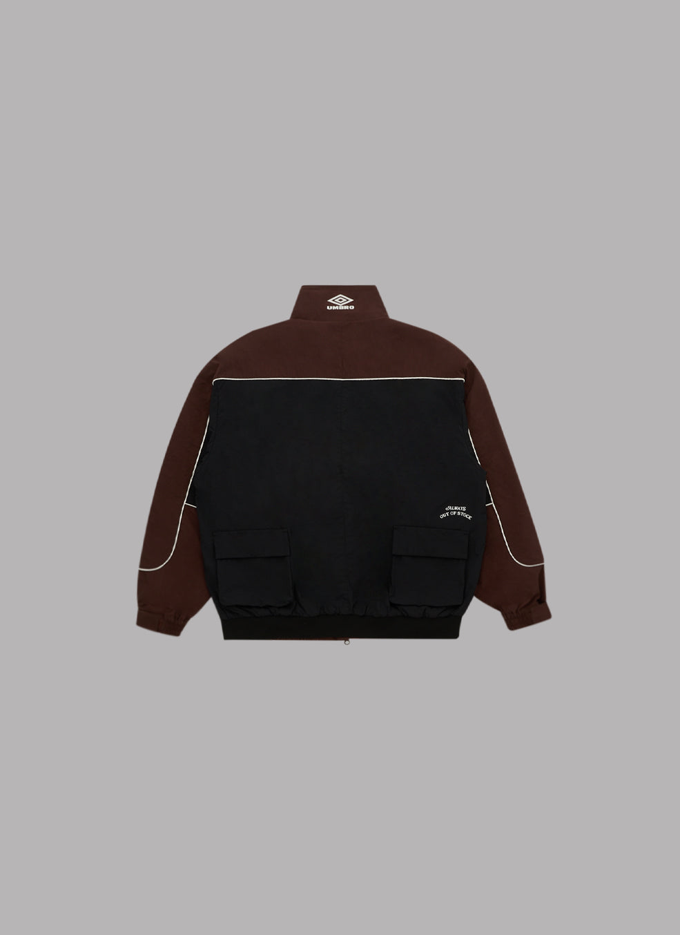 UMBRO SHELL JACKET-BROWN