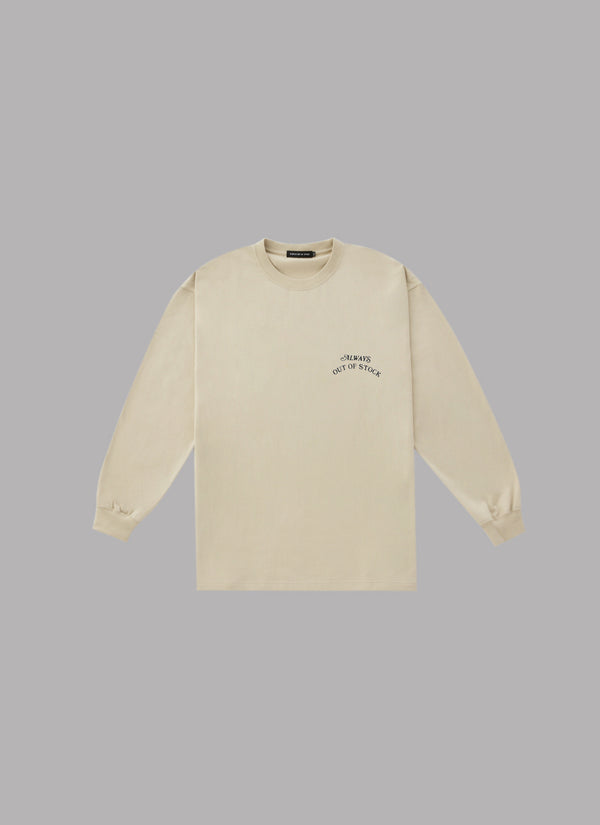 STORE GRAPHIC L/S TEE-IVORY