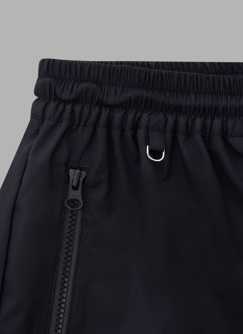 THREE LAYER TRACK PANTS-BLACK