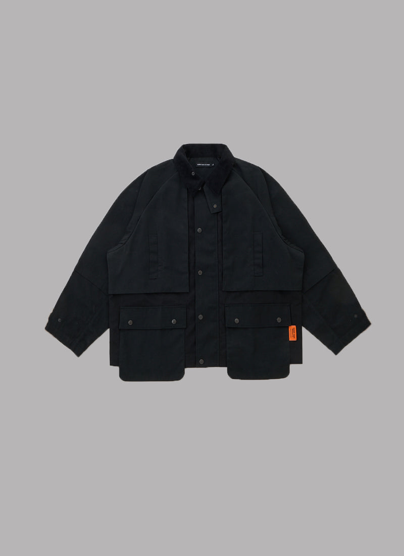 PORT WORK JACKET-BLACK