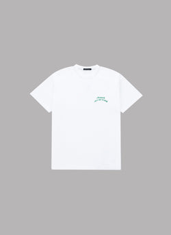 ALWAYS OUT OF STOCK x KISUI NAKAZAWA CALLIGRAPHIC KATAKANA TEE-WHITE