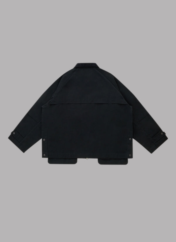 PORT WORK JACKET-BLACK