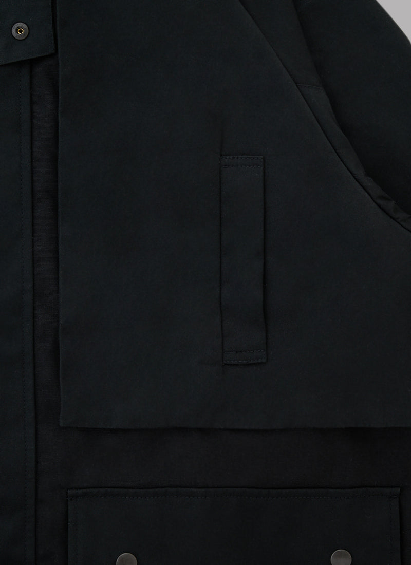 PORT WORK JACKET-BLACK