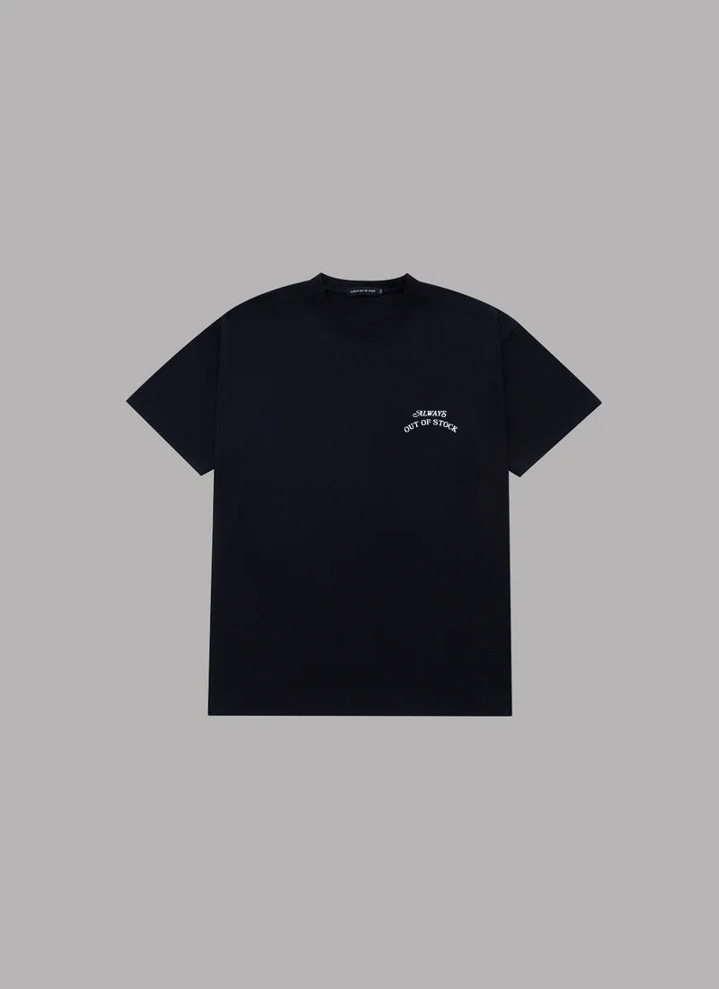 Kuzesae x Chiaki Akada G6 Graphic S/S TEE-BLACK