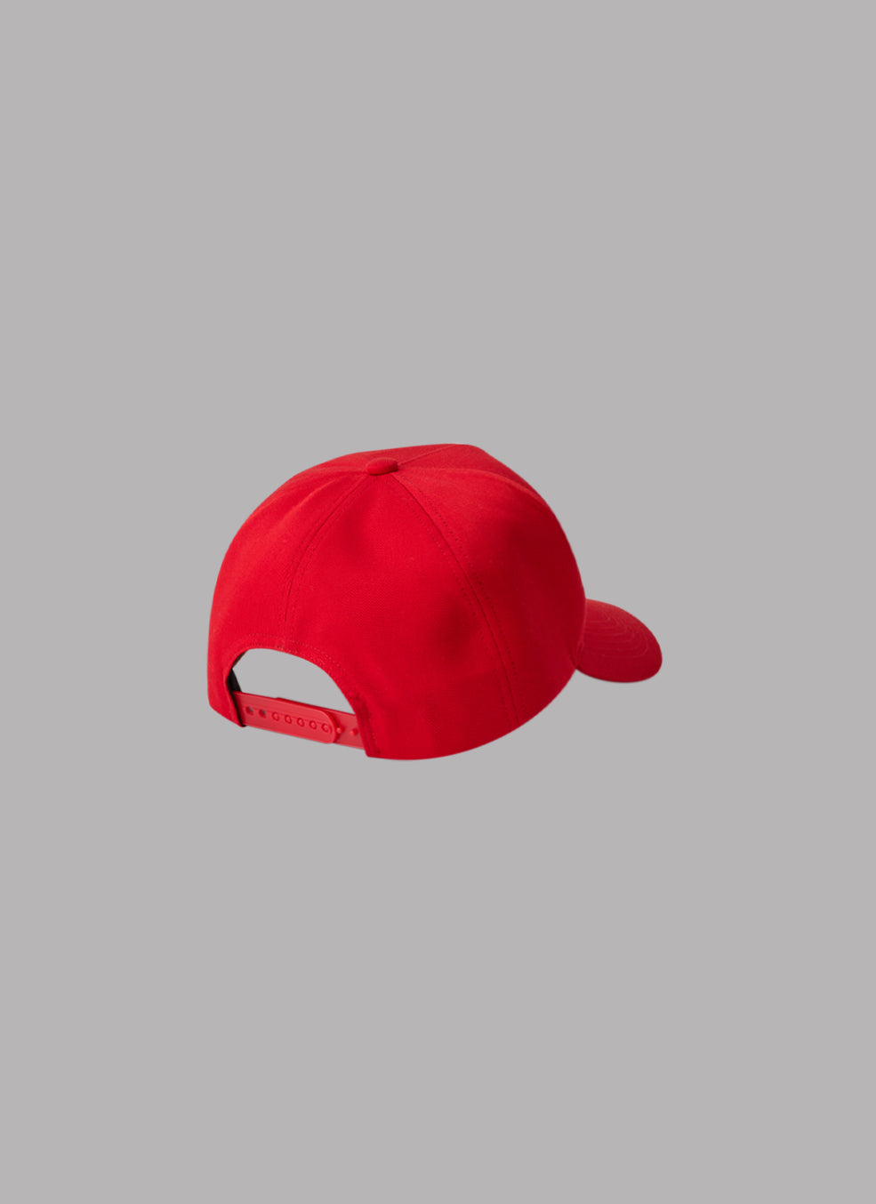 CURSIVE LOGO ADJUSTABLE CAP - RED