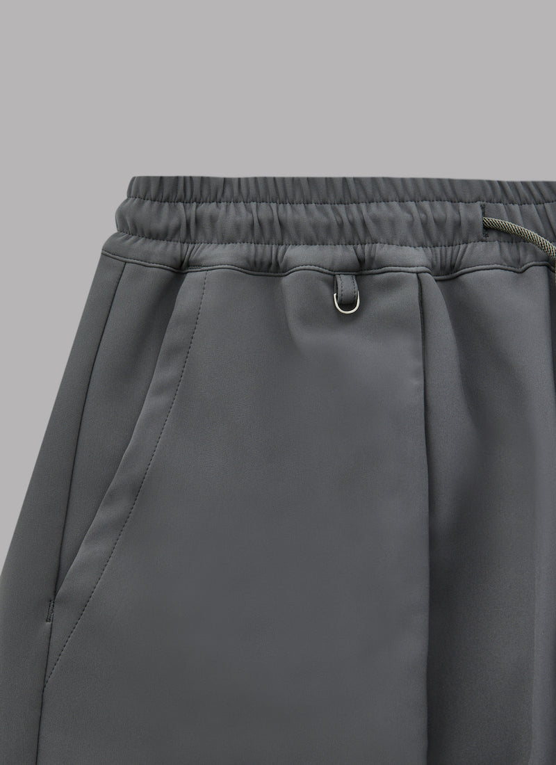 SIDE BUTTON JOGGER CARGO-CHARCOAL