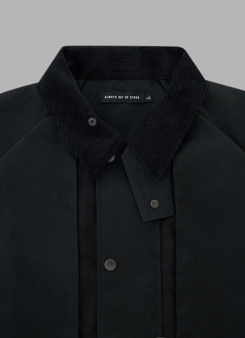 PORT WORK JACKET-BLACK