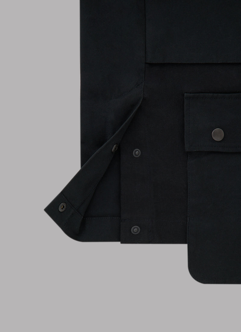 PORT WORK JACKET-BLACK