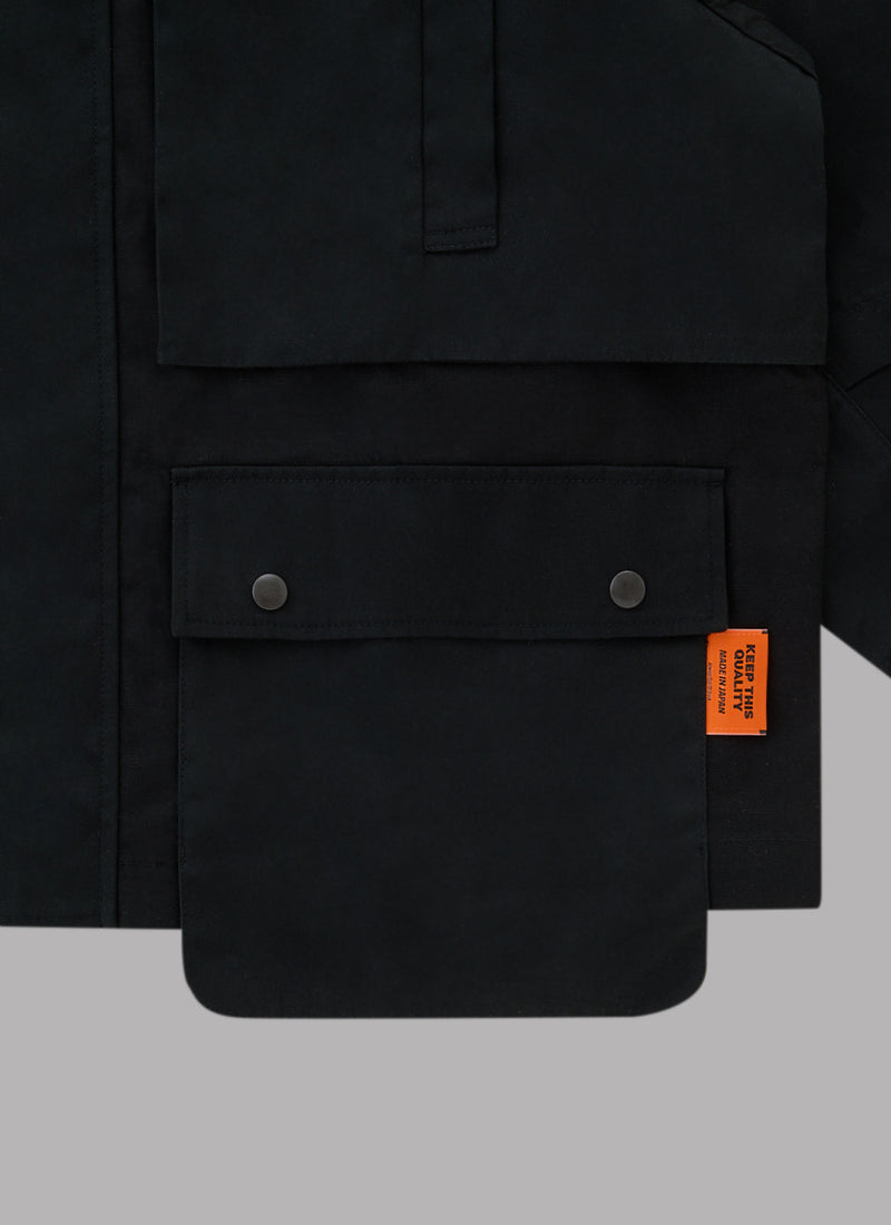 PORT WORK JACKET-BLACK