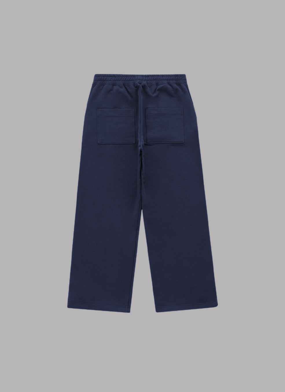 BASIC LOGO SWEAT PANTS-NAVY x OFF WHITE