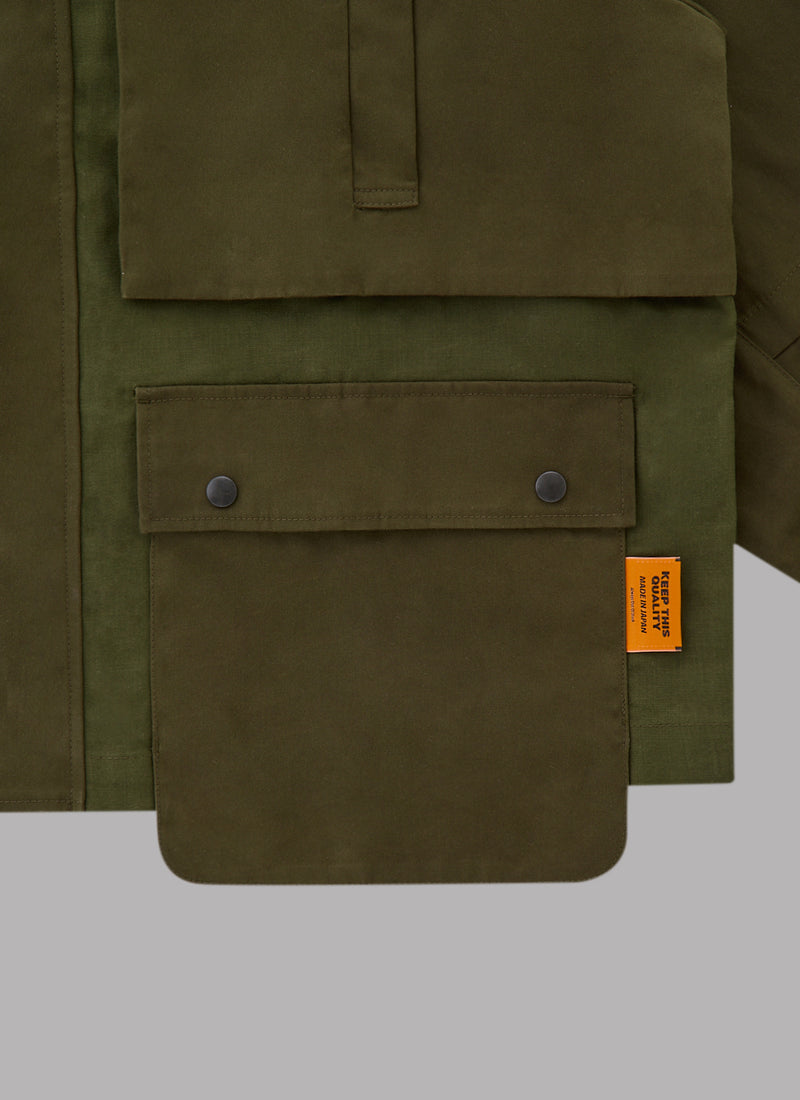 PORT WORK JACKET-KHAKI