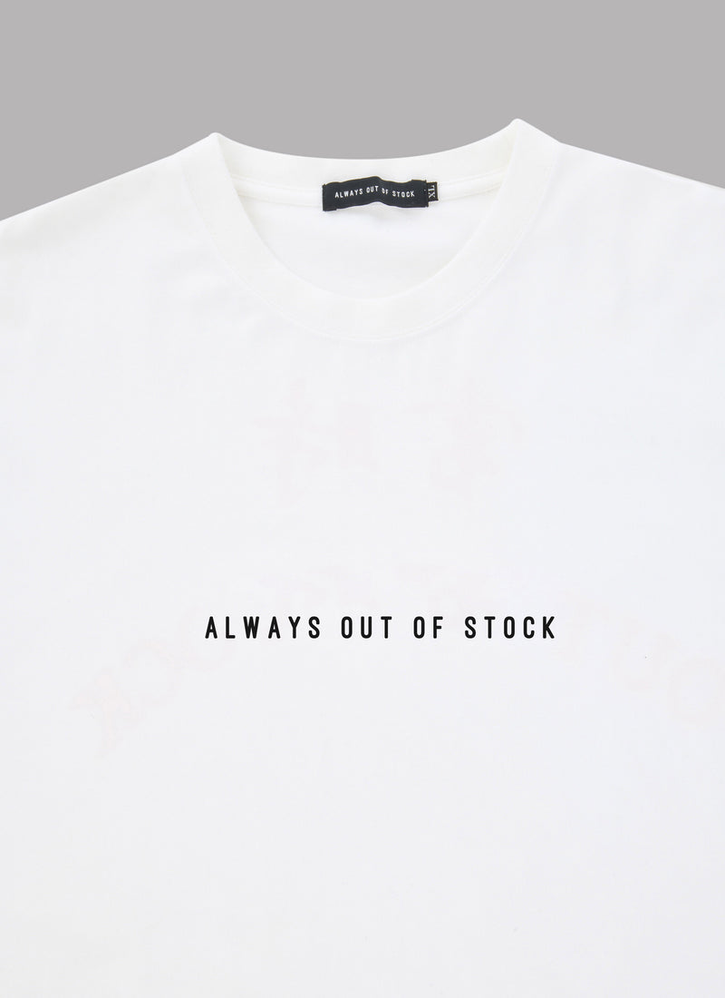 ONLY DO SHIT S/S TEE -WHITE