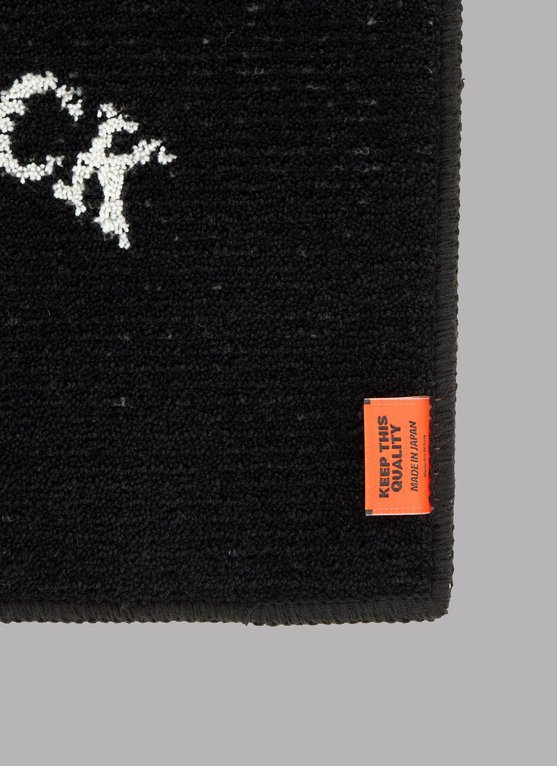 BASIC LOGO RUG MAT-BLACK