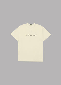 ONLY DO SHIT S/S TEE -SAND