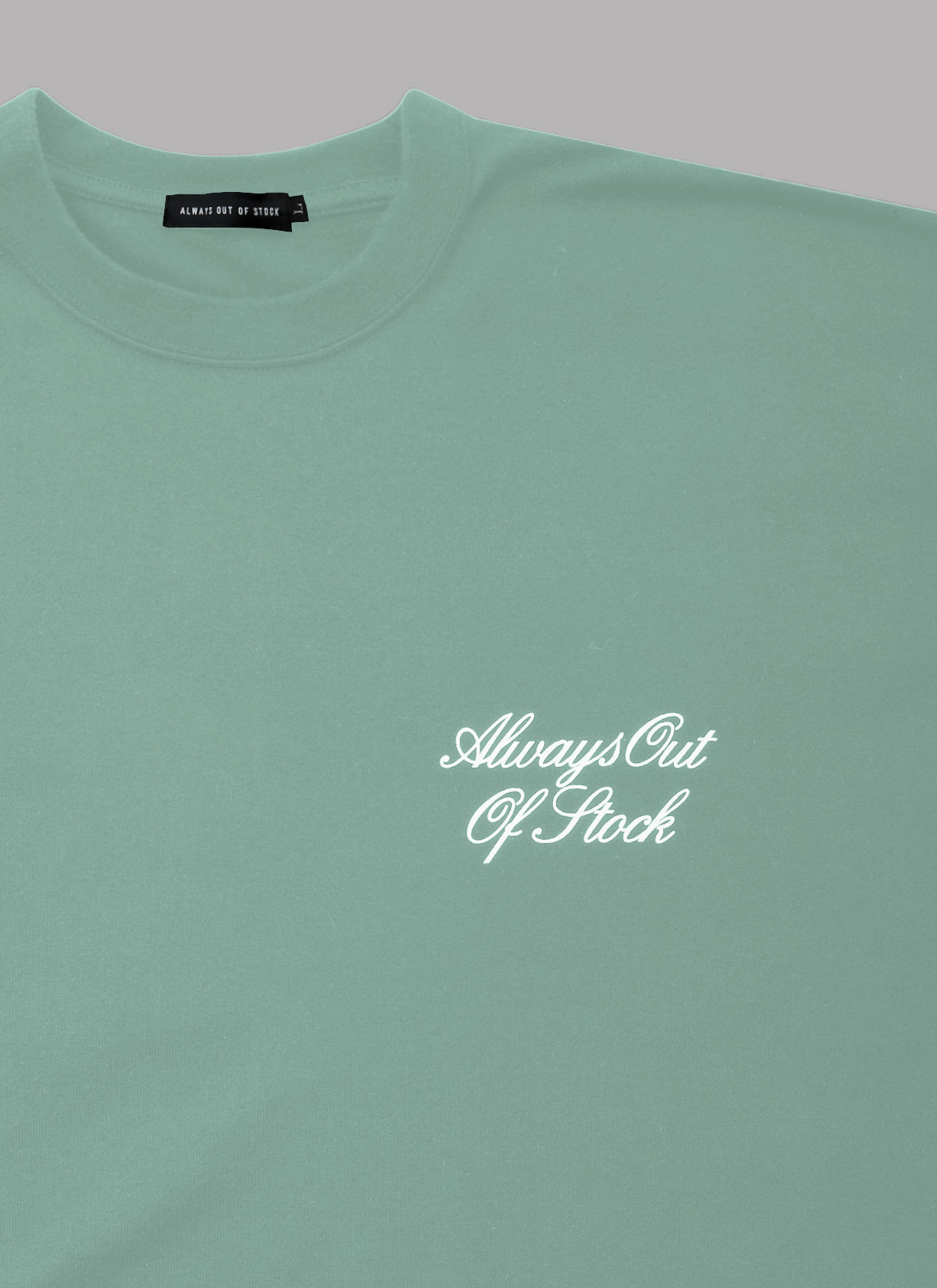 CAFÉ LOGO S/S TEE - PISTACCHIO