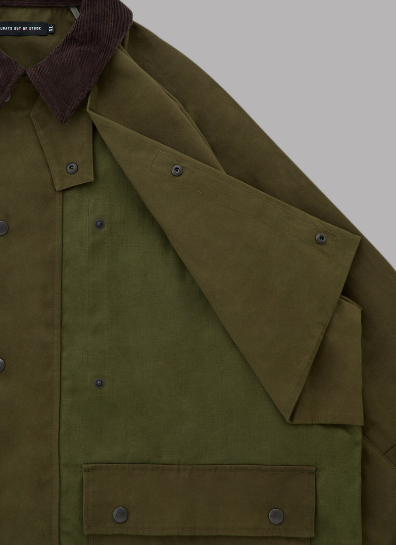 PORT WORK JACKET-KHAKI