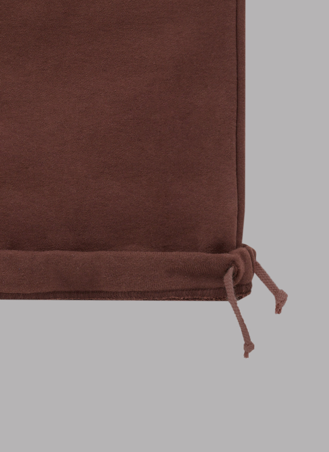 BASIC LOGO SWEAT PANTS-BROWN x OFF WHITE