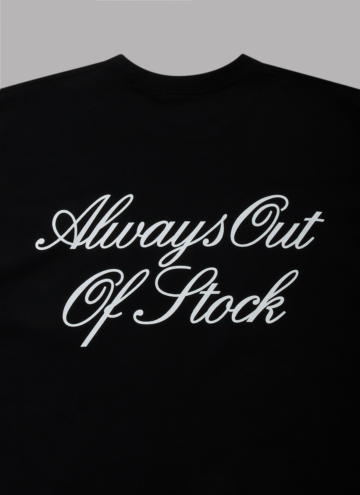 CAFÉ LOGO S/S TEE - BLACK