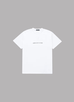 ALWAYS OUT OF STOCK x DARUMANIA ANGEL TEE-WHITE