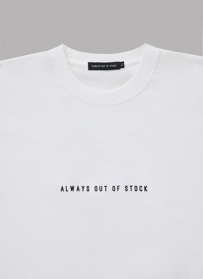 ALWAYS OUT OF STOCK x DARUMANIA ANGEL TEE-WHITE