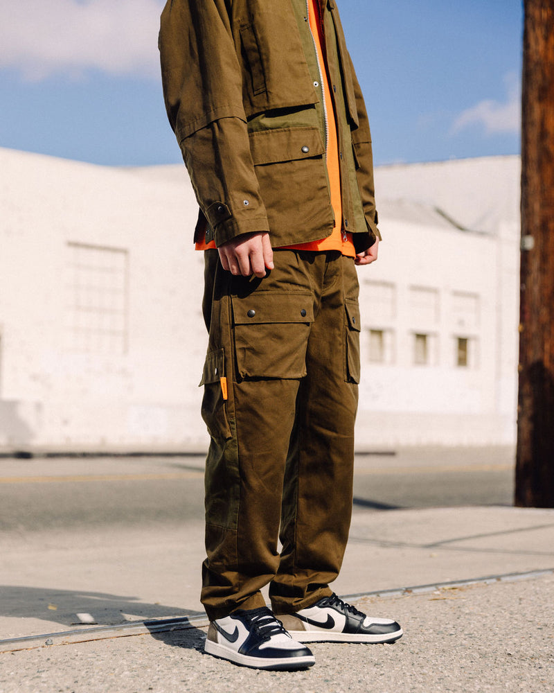 PORT WORK PANTS-KHAKI