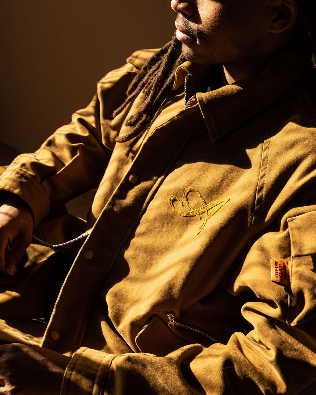 SWING TOP JACKET-CAMEL