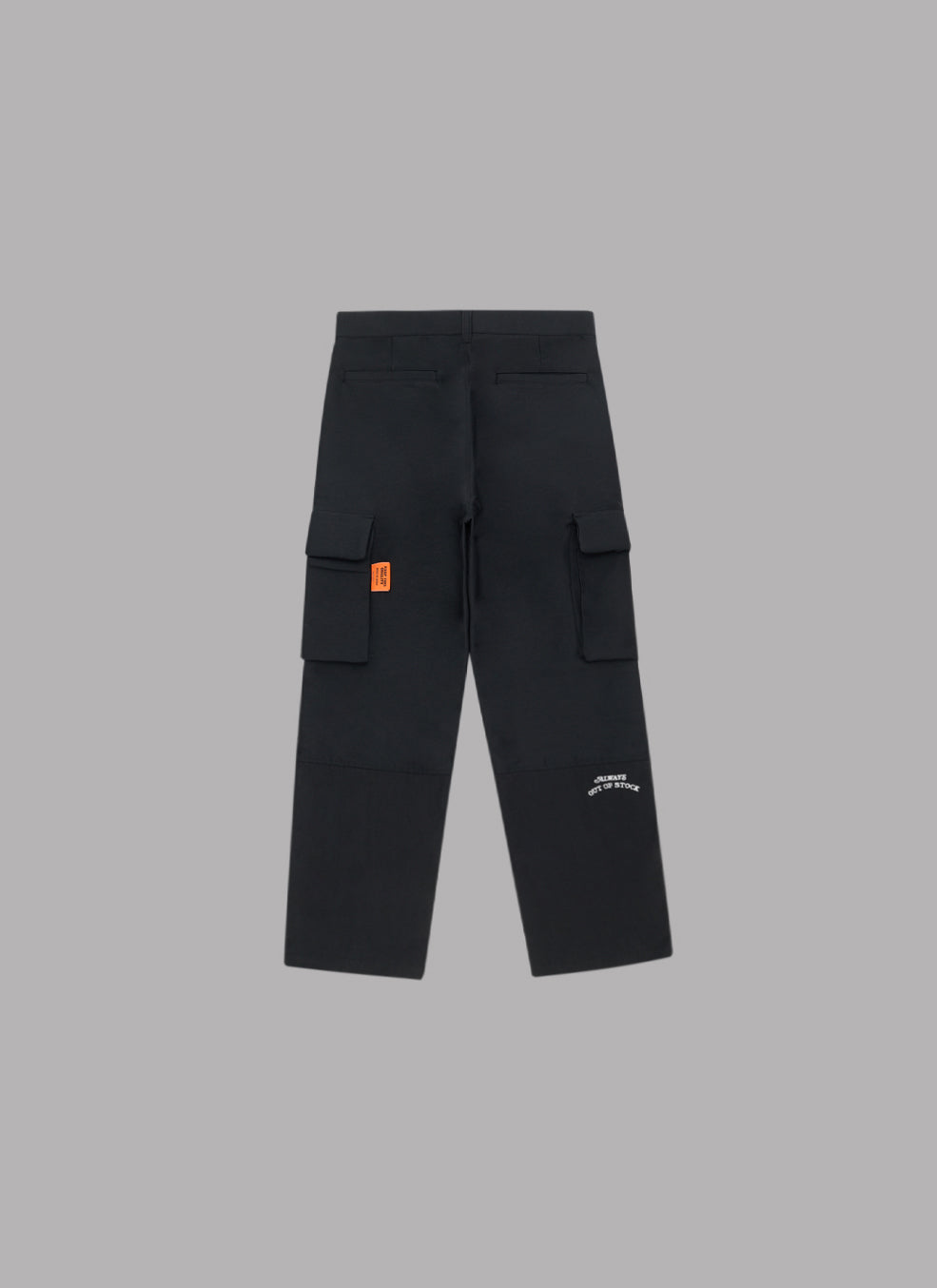 SEVEN POCKET FATIGUE PANTS - BLACK
