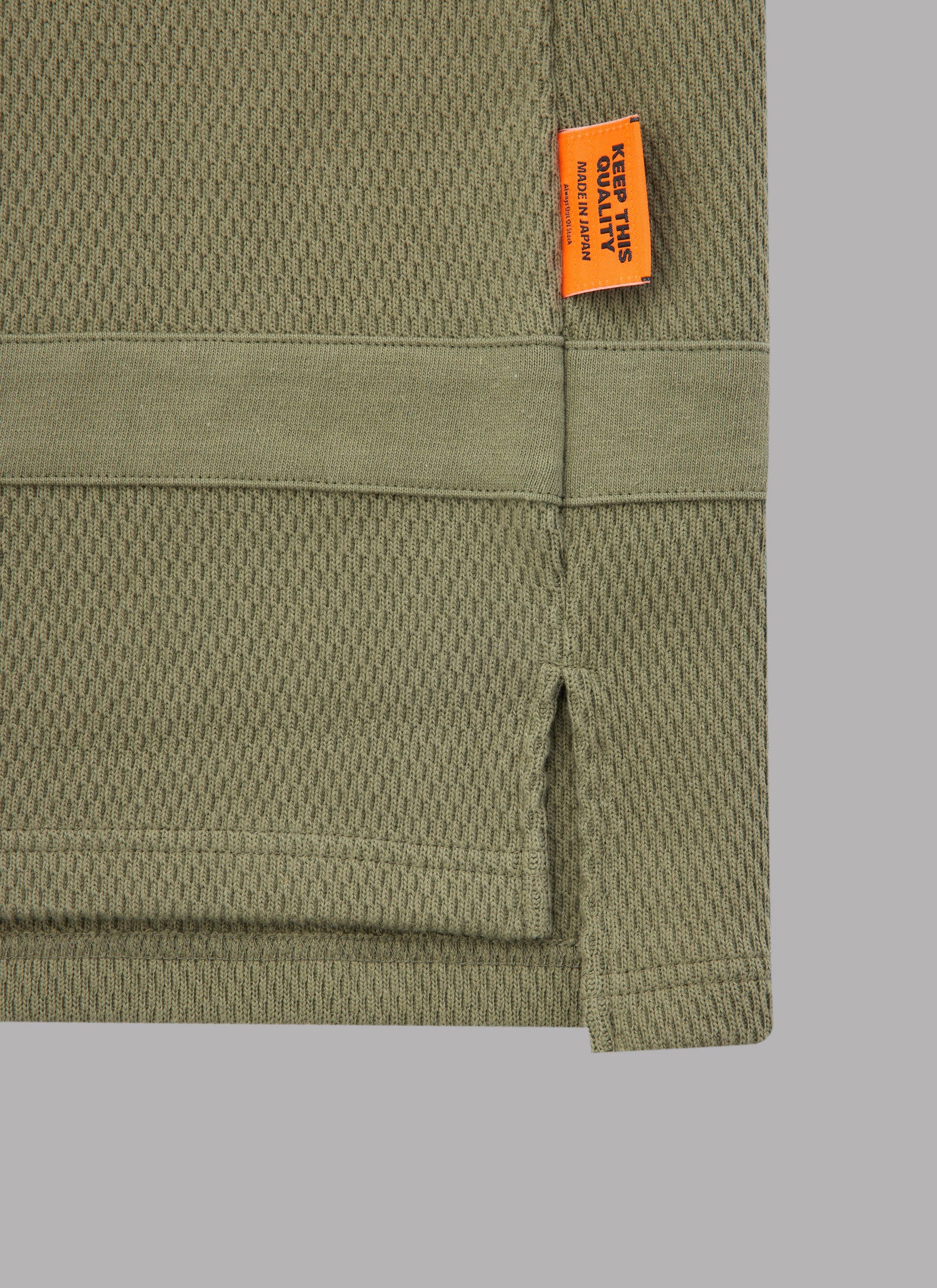 WAFFLE GAME SHIRTS-OLIVE