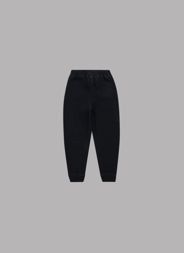 BASIC LOGO KIDS SWEAT PANTS-BLACK