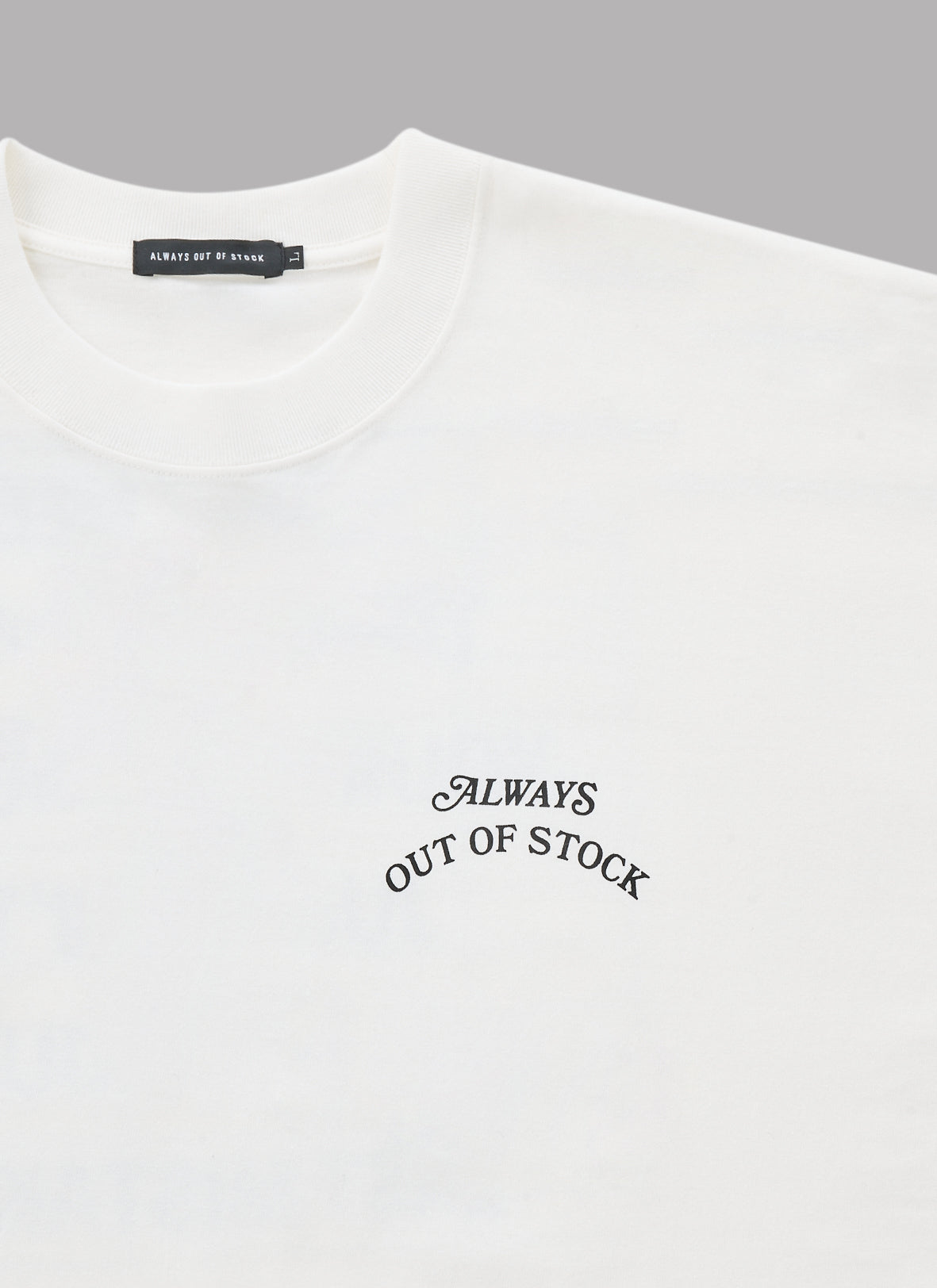 THEATER BOARD DROP S/S TEE-WHITE